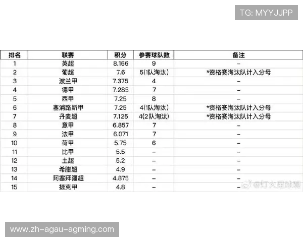 欧冠联赛积分榜：2025年欧冠联赛积分榜与小组排名更新